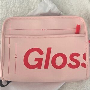 Glossier Pink Beauty Bag